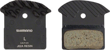 Shimano J02A Resin Disc Brake Pads with Fins - Fits XTR BR- M9020, XTBR-M8000, SLX BR-M675, SLX BR-M7000