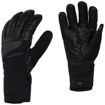 SealSkinz Waterproof Extreme Cold Fusion Control Gloves - Black, Full Finger, Small